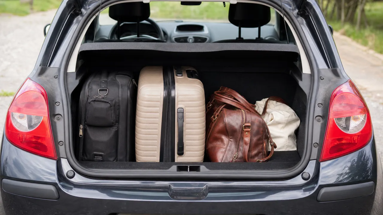 Taille du coffre Clio 3 avec bagages