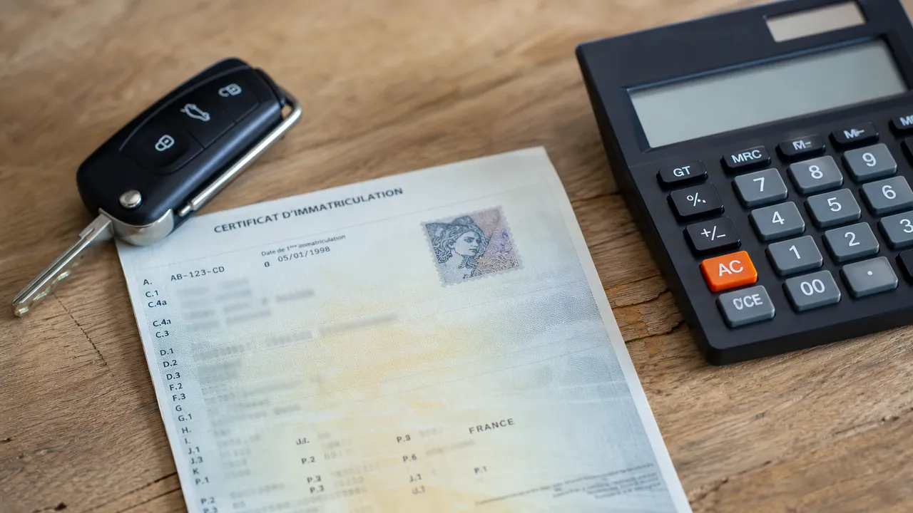 Combien coûte une carte grise selon votre véhicule et votre région